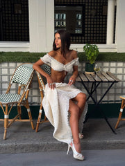 CASSIDEE CROP TOP CREAM