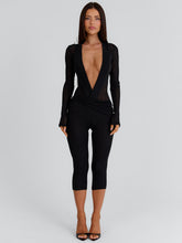 GIOVANA CAPRI JUMPSUIT BLACK